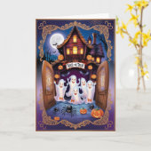 Activiteiten in de omgeving van Halloween Cat and  Kaart (Gele Bloem)