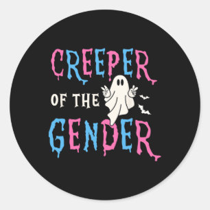 Activiteiten in de omgeving van Halloween Funny Cr Ronde Sticker