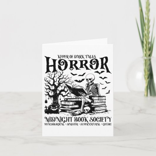 Activiteiten in de omgeving van Halloween Horror M Kaart (Voorkant)