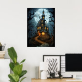 Activiteiten in de omgeving van Halloween Spooky W Poster (Thuiskantoor)