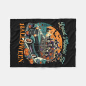 Activiteiten in de omgeving van Halloween Summer S Fleece Deken (Voorkant (Horizontaal))