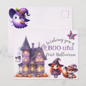 Activiteiten in de omgeving van Halloween Witch Wi Briefkaart (Voorkant / Achterkant)