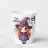 Activiteiten in de omgeving van Halloween Witch Wi Papieren Bekers (Achterkant)