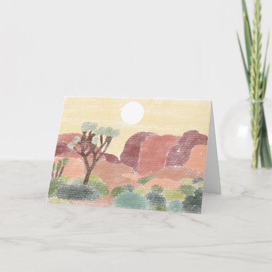 Activiteiten in de omgeving van Hand Drawn Joshua  Bedankkaart (Voorkant)