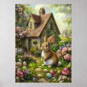 Activiteiten in de omgeving van Happy Easter Bunny Poster (Voorkant)