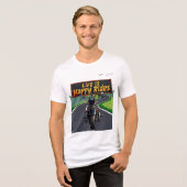 Activiteiten in de omgeving van Happy Rides Biker  Tri-Blend Shirt (Voorkant volledig)