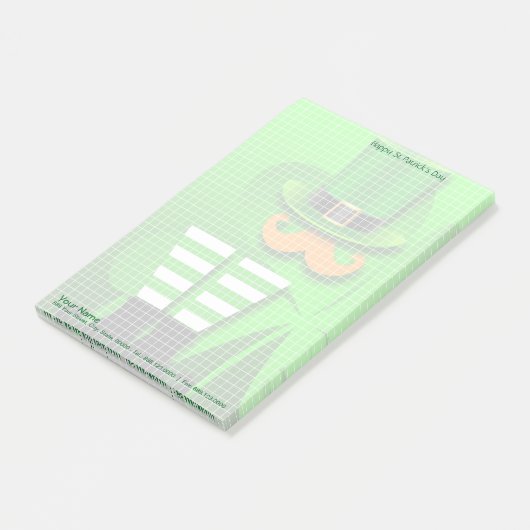 Activiteiten in de omgeving van Happy St Patrick's Post-it® Notes (Schuin)