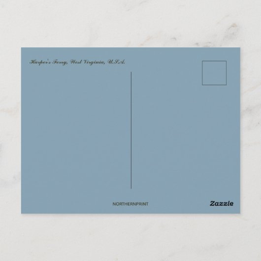 Activiteiten in de omgeving van Harpers Ferry West Briefkaart (Achterkant)