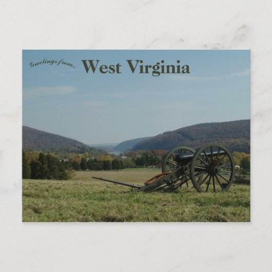 Activiteiten in de omgeving van Harpers Ferry West Briefkaart (Voorkant)