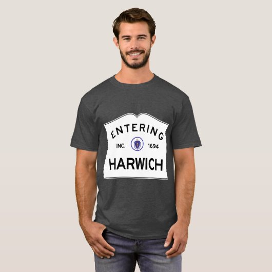 Activiteiten in de omgeving van Harwich Massachuse T-shirt (Voorkant volledig)
