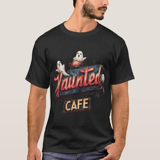 Activiteiten in de omgeving van Haunted Cafe Schat T-shirt (Voorkant)