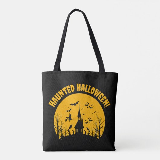 Activiteiten in de omgeving van Haunted Hallowen H Tote Bag (Achterkant)