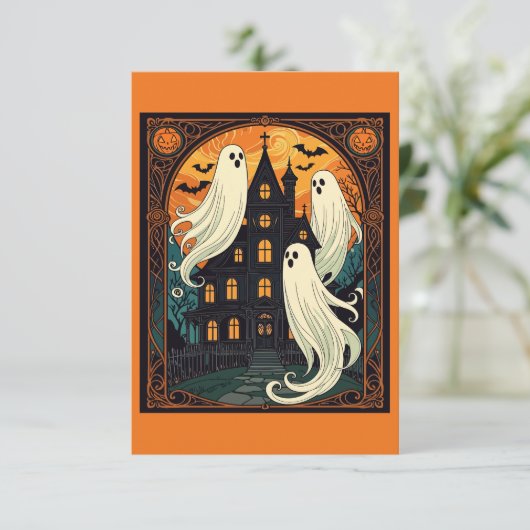 Activiteiten in de omgeving van Haunted House Dark Kaart (Staand voorkant)