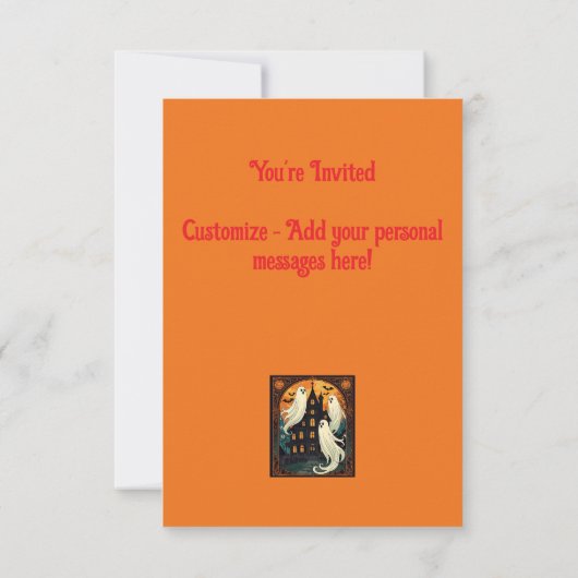 Activiteiten in de omgeving van Haunted House Dark Kaart (Achterkant)