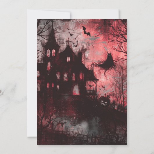 Activiteiten in de omgeving van Haunted House Ghos Kaart (Achterkant)