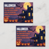 Activiteiten in de omgeving van Haunted House Hall Visitekaartje (Voorkant / Achterkant)