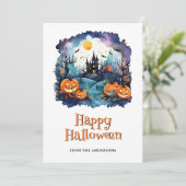 Activiteiten in de omgeving van Haunted Mansion Ja Feestdagenkaart (Staand voorkant)