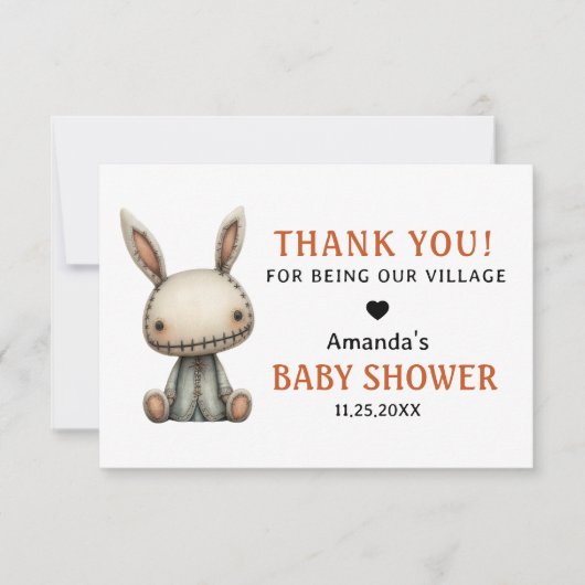 Activiteiten in de omgeving van Haunted Village Ha Bedankkaart (Voorkant)