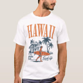 Activiteiten in de omgeving van Hawaii Surf Up Bea T-shirt (Voorkant)
