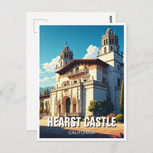 Activiteiten in de omgeving van Hearst Castle San Briefkaart (Voorkant / Achterkant)