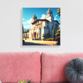 Activiteiten in de omgeving van Hearst Castle San Canvas Afdruk (Insitu (Woonkamer))