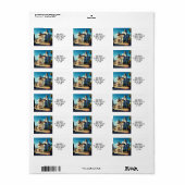 Activiteiten in de omgeving van Hearst Castle San  Etiket (Full Sheet)