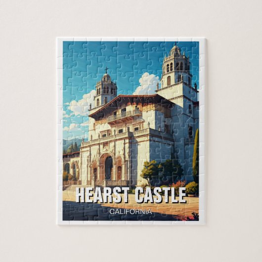 Activiteiten in de omgeving van Hearst Castle San Legpuzzel (Verticaal)