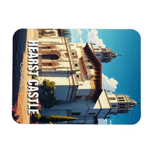 Activiteiten in de omgeving van Hearst Castle San  Magneet (Horizontaal)