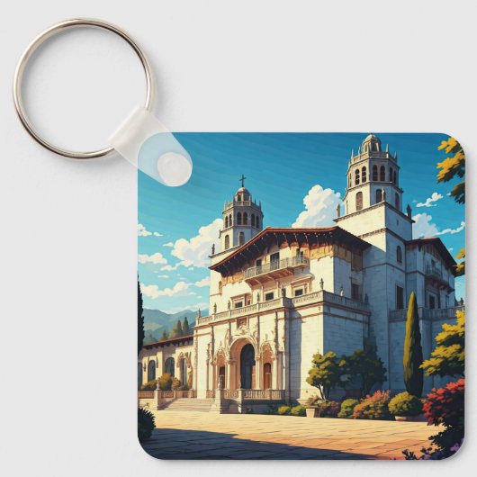 Activiteiten in de omgeving van Hearst Castle San Sleutelhanger (Voorkant)