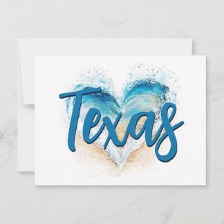 Activiteiten in de omgeving van Heart Wave Texas B Briefkaart