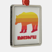 Activiteiten in de omgeving van Hendersonville Nor Metalen Ornament (Rechts)