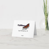 Activiteiten in de omgeving van herfst Creek at La Bedankkaart (Achterkant)