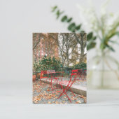 Activiteiten in de omgeving van herfst Foliage New Briefkaart (Staand voorkant)