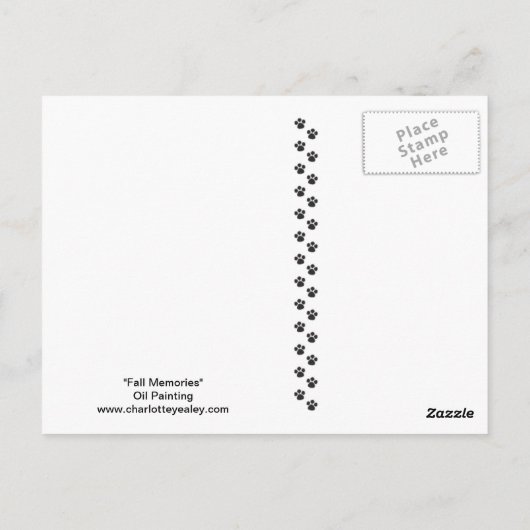 Activiteiten in de omgeving van Herfst Memories La Briefkaart (Achterkant)