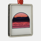 Activiteiten in de omgeving van High Rock Lake Nor Metalen Ornament (Rechts)