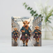 Activiteiten in de omgeving van Highland Harmony:  Bedankkaart (Staand voorkant)