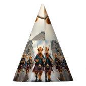 Activiteiten in de omgeving van Highland Harmony:  Feesthoedjes (Achterkant)