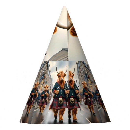 Activiteiten in de omgeving van Highland Harmony:  Feesthoedjes (Achterkant)