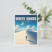 Activiteiten in de omgeving van Hiking White Sands Briefkaart (Staand voorkant)