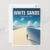Activiteiten in de omgeving van Hiking White Sands Briefkaart (Voorkant / Achterkant)