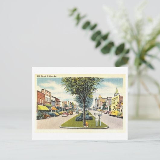 Activiteiten in de omgeving van Hill Street Scene  Briefkaart (Staand voorkant)