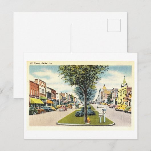 Activiteiten in de omgeving van Hill Street Scene  Briefkaart (Voorkant / Achterkant)