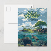 Activiteiten in de omgeving van Hilo Hawaii Big Is Briefkaart (Voorkant / Achterkant)