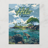 Activiteiten in de omgeving van Hilo Hawaii Big Is Briefkaart (Voorkant)