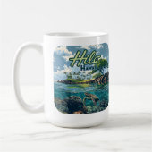 Activiteiten in de omgeving van Hilo Hawaii Big Is Koffiemok (Links)