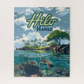 Activiteiten in de omgeving van Hilo Hawaii Big Is Legpuzzel (Verticaal)