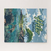 Activiteiten in de omgeving van Hilo Hawaii Big Is Legpuzzel (Horizontaal)