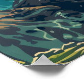 Activiteiten in de omgeving van Hilo Hawaii Big Is Poster (Hoek)