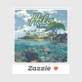 Activiteiten in de omgeving van Hilo Hawaii Big Is Sticker (Vel)