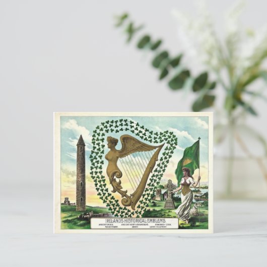 Activiteiten in de omgeving van Historic Ireland S Briefkaart (Staand voorkant)